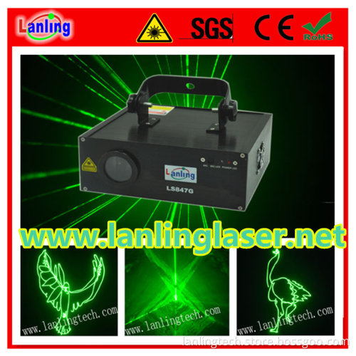 Green SD Card Laser Cartoon Animation Laser Lighting